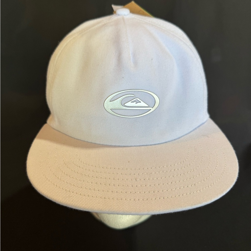 Quiksilver White Snapback Hat